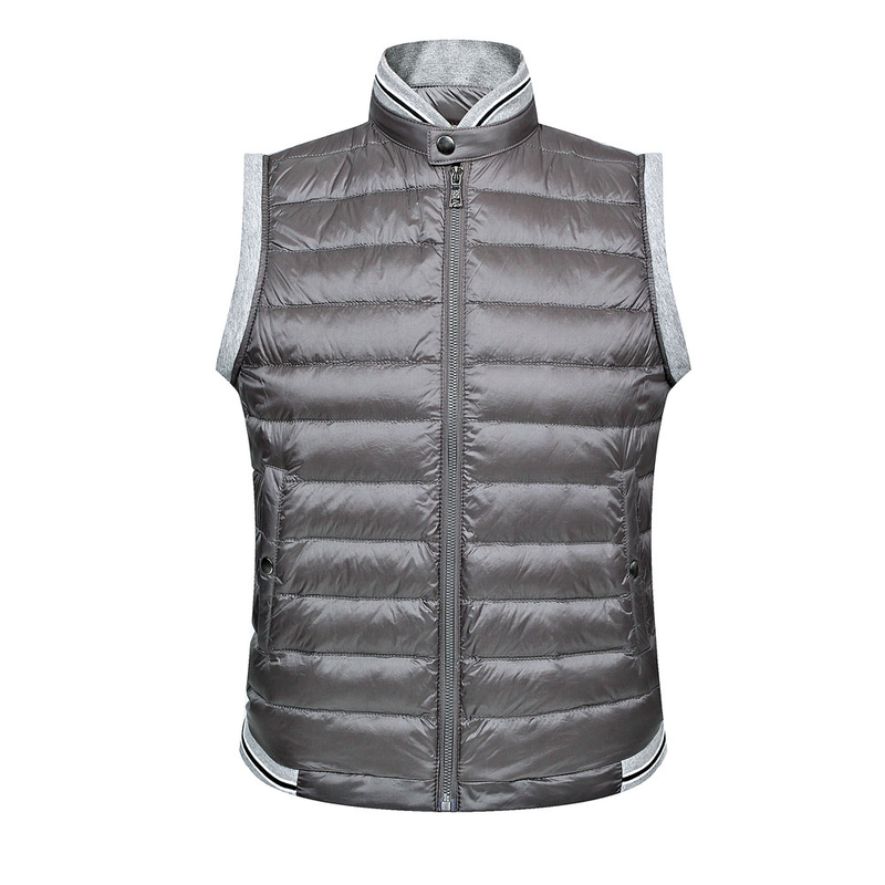 Illustration for article titled Men Winter Down Vest, Black and grey are available